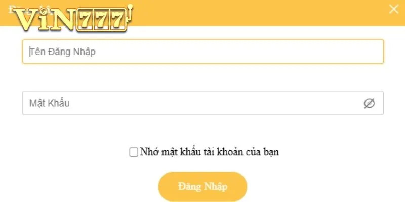 Đăng Nhập Vin777 chỉ trong vòng 1 phút